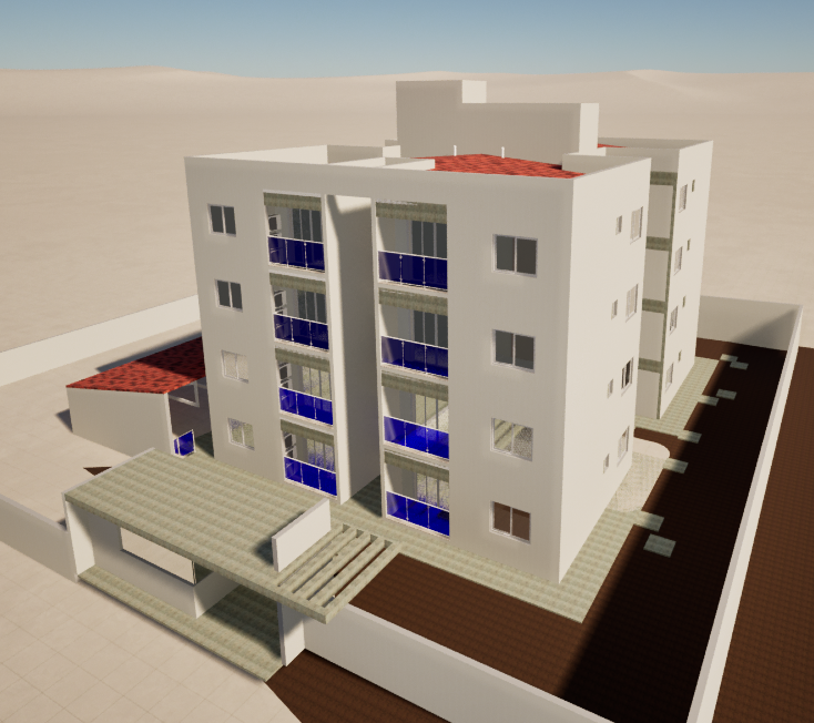 Projeto Predial - Vista Externa